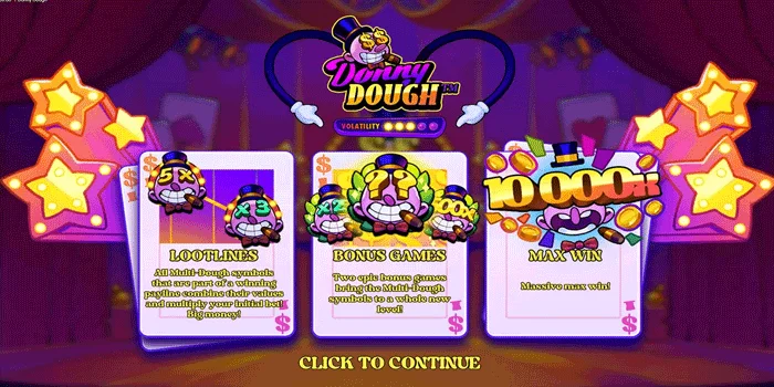 Bonus dan Fitur Spesial Donny Dough