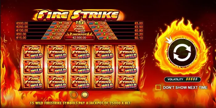 Fitur Bonus Slot Fire Strike