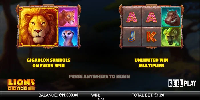 Free-Spins-Slot-Lions-GigaBlox