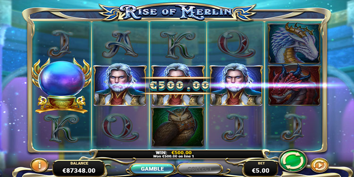 Sihir Penyihir Tua Pembuka Cuan Slot Rise of Merlin